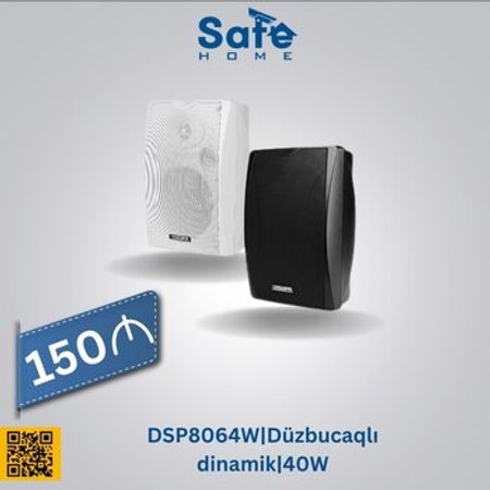 DSP8064W|Düzbucaqlı dinamik|40W
