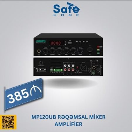 MP120UB Rəqəmsal Mixer Amplifier