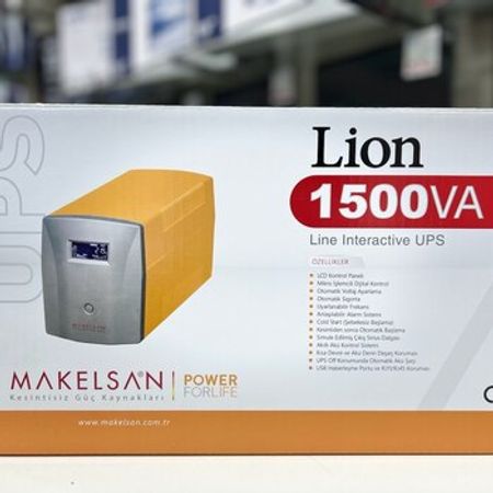 Makelsan Lion 1500VUPS (Fasiləsiz Enerji Mənbəyi) – Kompüter aksesuarları – ucuztap.az