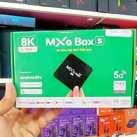 TV box smart MXQ PRO Android 14 8K – Televizor və proektorlar – ucuztap.az