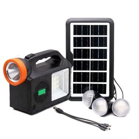 Solar Powerbank + Lampa GD-102