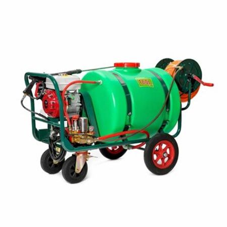 Dərmansəpən yüksək təzyiqli təkərli, çənli (yanacaq) 160l