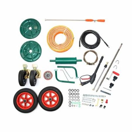 Dərmansəpən yüksək təzyiqli təkərli, çənli (yanacaq) 160l