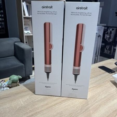 "Dyson Airstrait Strawberry Blush pink" saç ütüsü