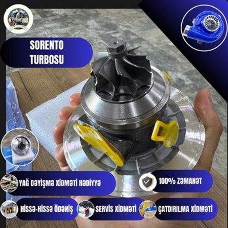 Kia Sorento turbosu və kartrici – Ehtiyat hissələri – ucuztap.az