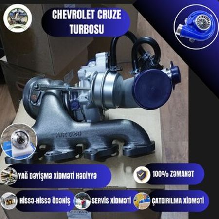 Chevrolet Cruze turbosu və katrici – Ehtiyat hissələri – ucuztap.az