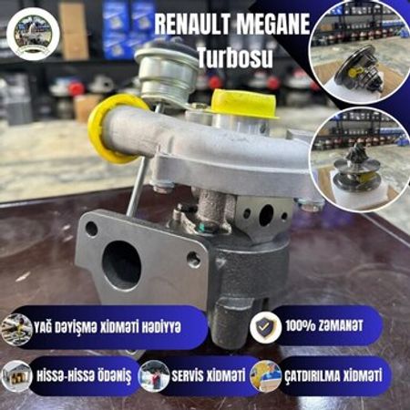 Renault Megane turbosu və kartirici – Ehtiyat hissələri – ucuztap.az