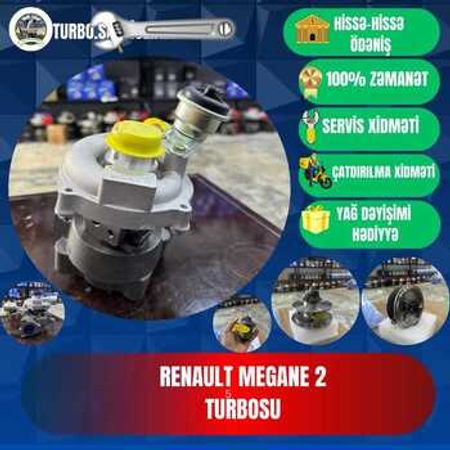 Renault Megane 2 turbosu və kartrici – Ehtiyat hissələri – ucuztap.az