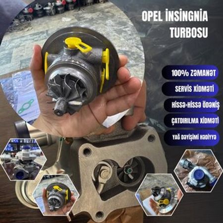 "Opel İnsignia" turbosu
