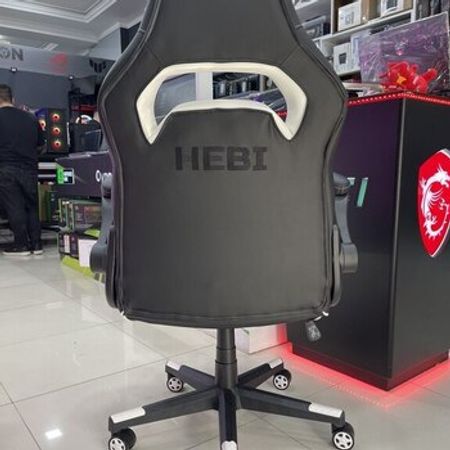 "2E HEBI Black/White (2E-GC-HEB-BKWT) Gaming Chair"