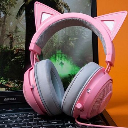 Gaming headset Razer Kraken Kitty Ed - Quartz (RZ04-02980200-R3M1) – Audio və video – ucuztap.az