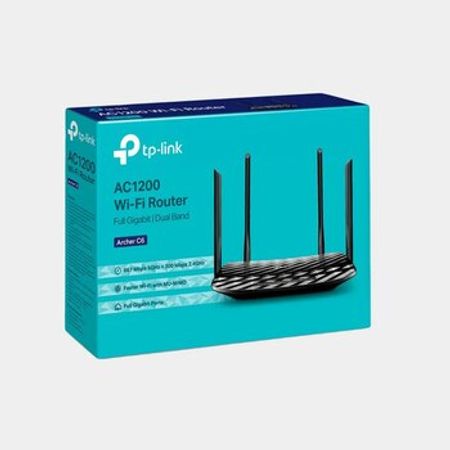 TP-Link Archer C6 AC1200 Wireless MU-MIMO Gigabit Router