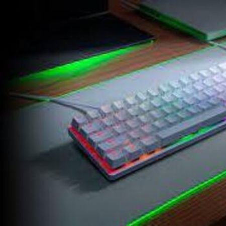 "Razer Huntsman Mini Mercury (RZ03-03390400-R3M1) White" Gaming Keyboard