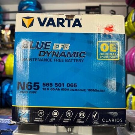 Varta akkumulyatoru 65Ah EFB – Ehtiyat hissələri – ucuztap.az