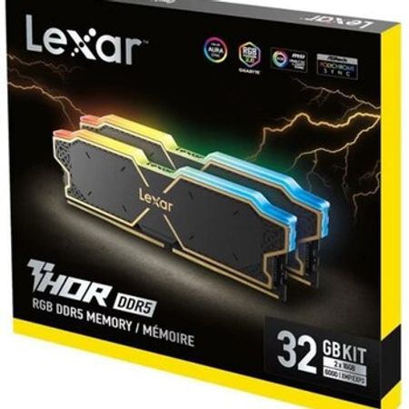 Memory DDR5 32GB (2×16GB) Lexar THOR RGB 6000MHz
