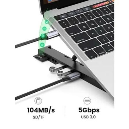"UGREEN USB-C"-dən Kart oxuyuculu dok stansiyası