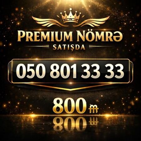 Azercell nömrə – (050) 801-33-33 – Nömrələr və SİM-kartlar – ucuztap.az