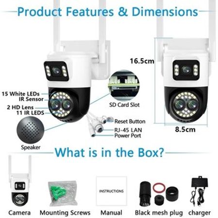 Smart Wifi kamera "YOOSEE 16 "