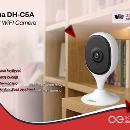 Dahua DH-C5A 5MP ağıllı Wi-Fi daxili kamera
