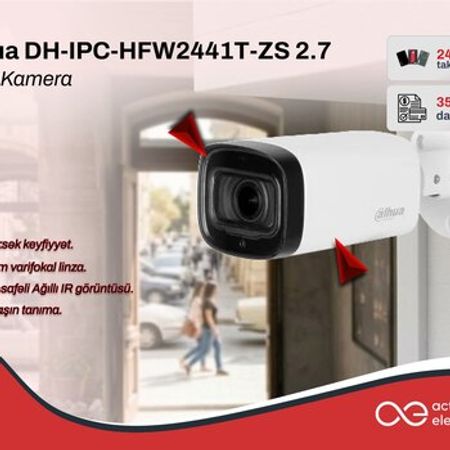 Dahua DH-IPC-HFW2441T-ZS (2.7–13.5mm) – 4MP IP kamera