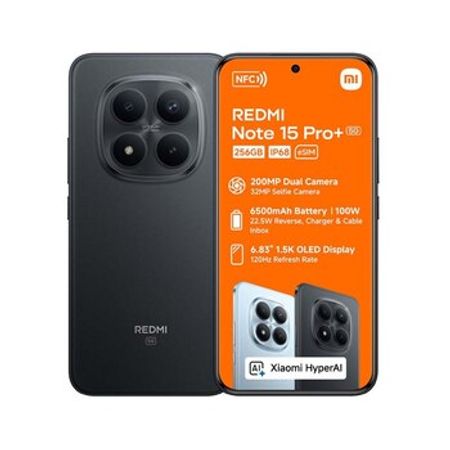 Xiaomi Redmi Note 15 Pro+ 5G Black 256GB/8GB