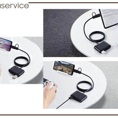 UGREEN CR113 4-in-1 USB 3.0 to USB-C Data Hub 40850