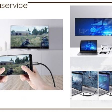 Ugreen USB Type C to HDMI cable  4K 60 Hz 1.5 m MM142 50570