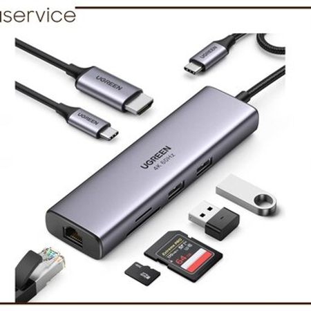 Ugreen CM512 7-in-1 4K HDMI USB-C Hub 60515
