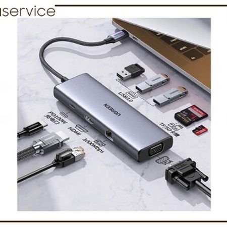UGREEN CM498 Type-C Hub 9-in-1 Multifunction Adapter 15600 – Kompüter aksesuarları – ucuztap.az