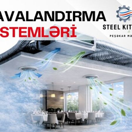 Havalandırma sistemi – Biznes üçün avadanlıq – ucuztap.az