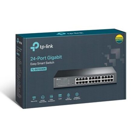 TL-SG1024DE 24 Portlu Gigabit Easy Smart Switch