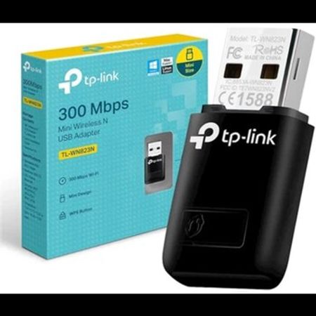 Wi-Fi adapter TP-Link TL-WN823N N300 Mini USB (B0088TKTY2)