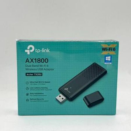 TP-Link Archer TX20U AX1800 Dual Band Wi-Fi 6 Wireless USB Adapter