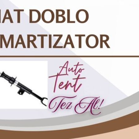 "Fiat Doblo" amortizatoru