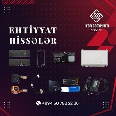 Noutbuk üçün ehtiyat hissələr