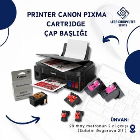 "Canon" pixma kartrici