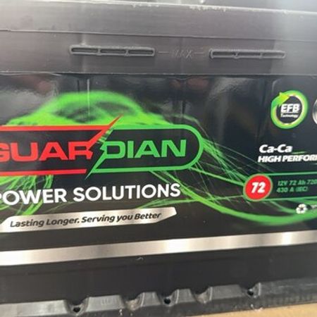 Akkumulyator Guardian 72 Efb Start-Stop – Ehtiyat hissələri – ucuztap.az
