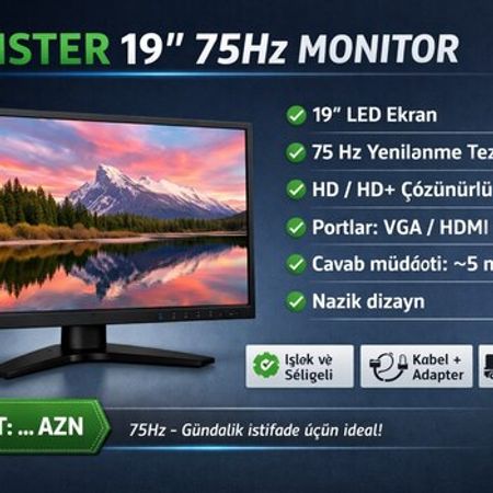 Monitor 19 inch