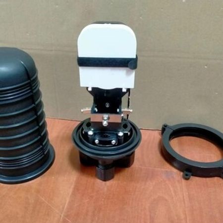 Fiber optik mufta quyu tipli