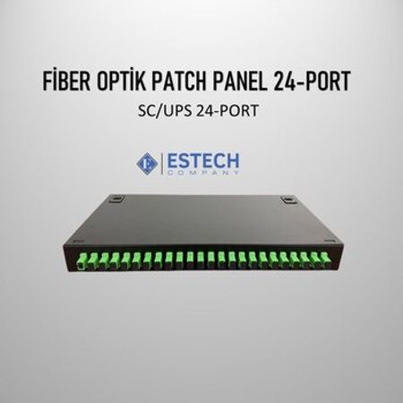 Fiber optik patch panel