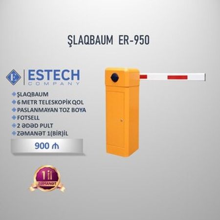 Şlaqbaum ER-950 – Təhlükəsizlik avadanlığı – ucuztap.az
