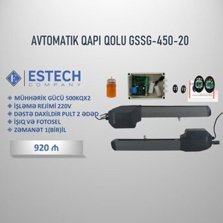Darvaza mühərriki  "GSSG-450-20"