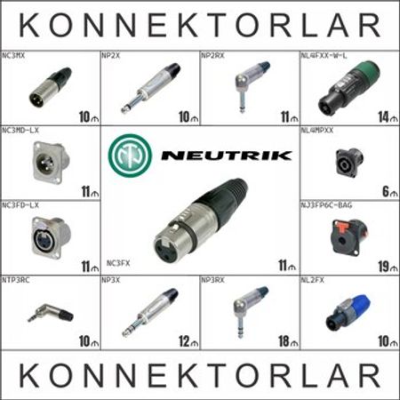 Neutrik, Rean konnektorlar – Musiqi alətləri – ucuztap.az
