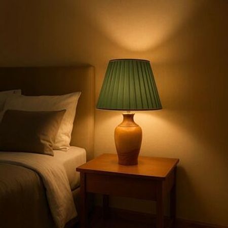 Əl İşi zeytun ağacından dekorativ lampa – Ev və bağ üçün işiqlandırma – ucuztap.az