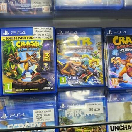 PS4 üçün Crash oyunu
