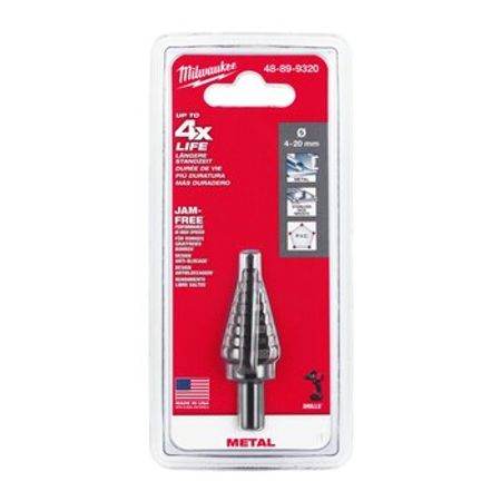 Milwaukee Pilləli burğu ucu 4–20 mm (9 pillə) – Digər – ucuztap.az