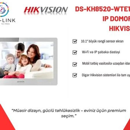 Domofon DS-KH8520-WTE1 AG – Təhlükəsizlik avadanlığı – ucuztap.az