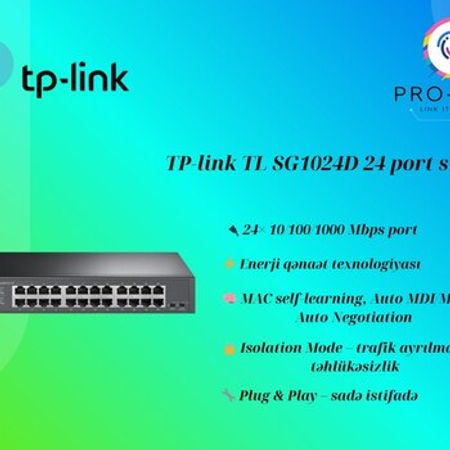 TP-Link TL SG1024D 24 port switch
