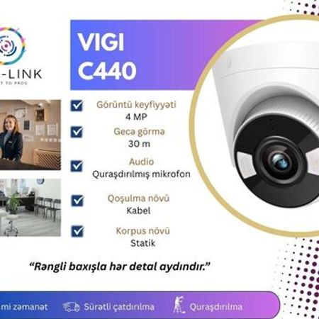 Kamera VIGI C440 – Təhlükəsizlik avadanlığı – ucuztap.az