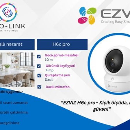 Ezviz H6C pro 4mp